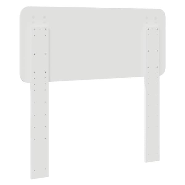 Huvudgavel Vit 90 cm Konstruerat trä