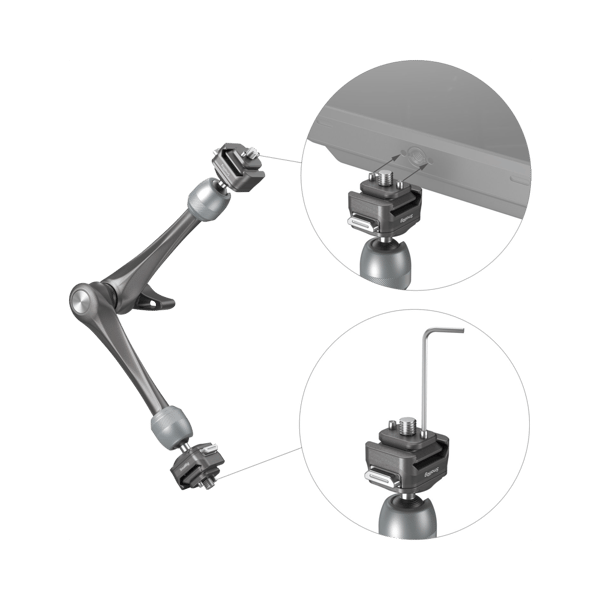 SmallRig 4489 HawkLock H21 Quick Release Rosette Magic Arm (11")