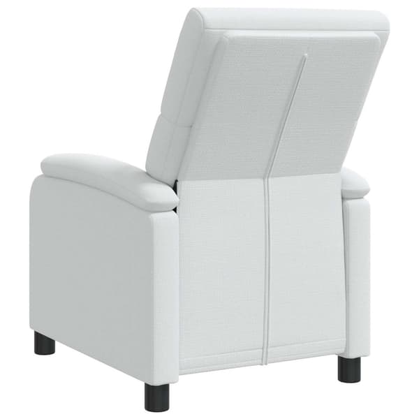 Recliner Vit Tyg