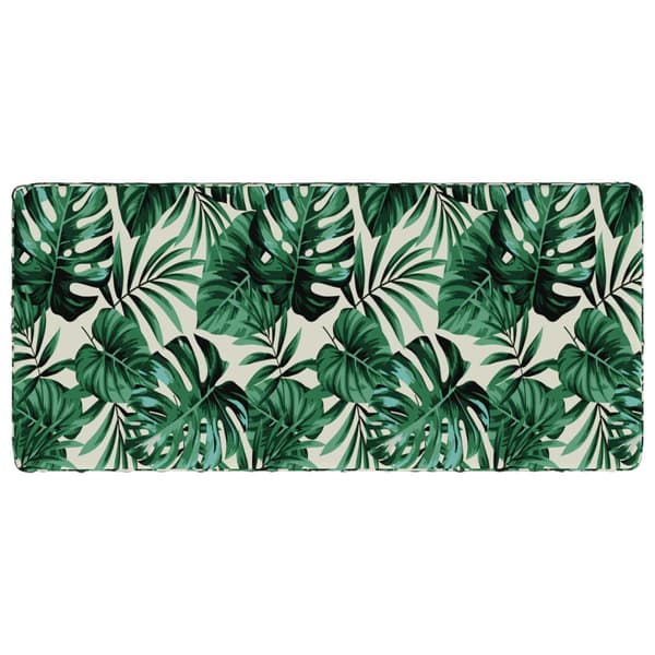 2-delade Bänk Kuddar VUGHT 2 st 100% Polyester Bladmönster
