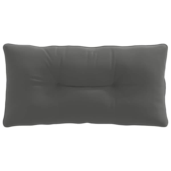 Ryggkudde PUTTEN 100% Polyester Antracit 70 x 40 x 10 cm