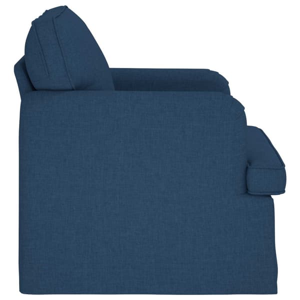 Soffa Blå 84 x 80 x 85 cm tyg