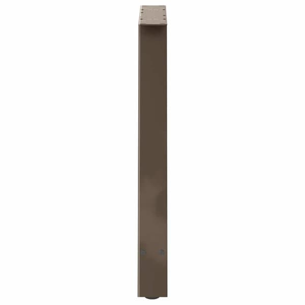 Matbordsben A-formade 2 st 80x(72-73) cm stål