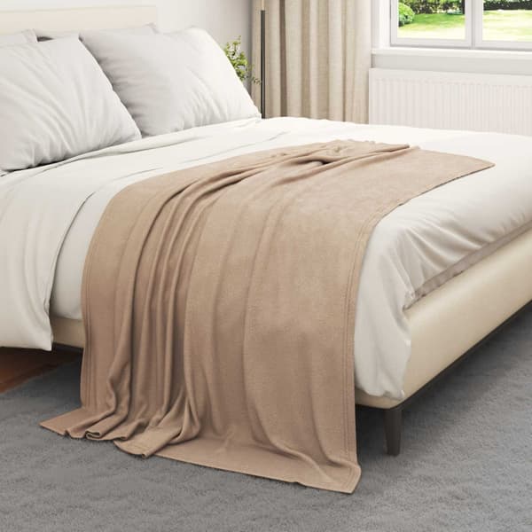 Filtar 24 pcs Kamel 170 x 130 cm Fleece