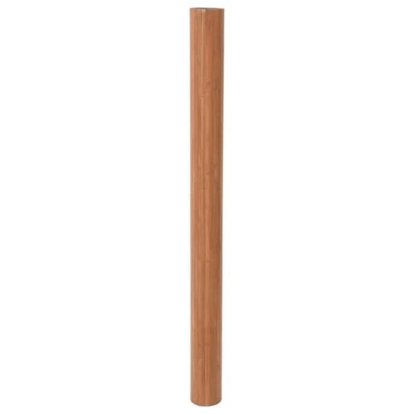 Rumsavdelare brun bredd 400 cm höjd 165 cm bambu