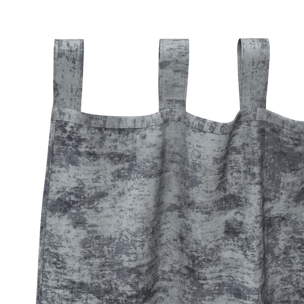 Sammetsgardiner 2 pcs Silvergrå 140 x 140 cm Sammet