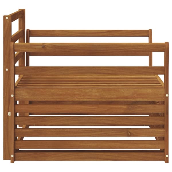 2 Stycke Sofa med armstöd Naturfärg