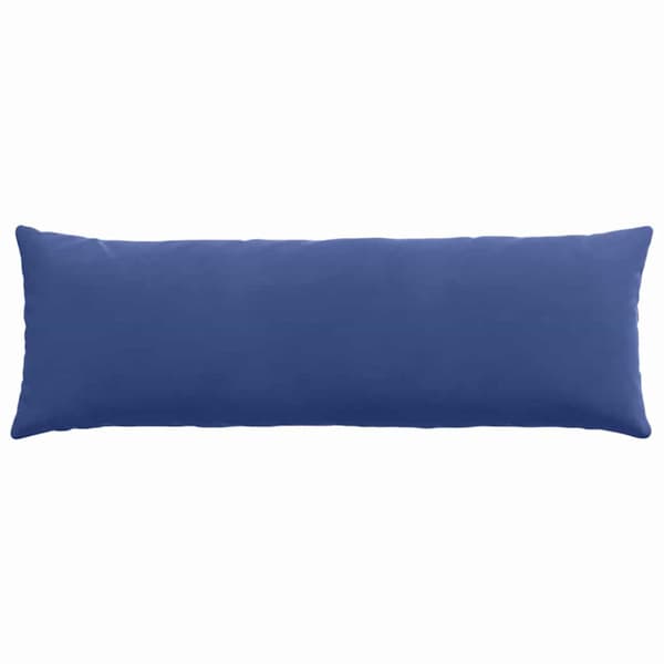 Sofakuddar 2 pcs Polisblå 120 x 40 cm Kordread tyg