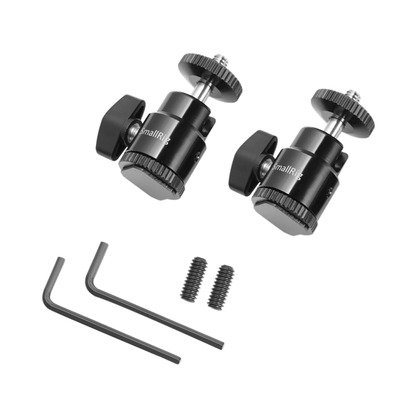 SMALLRIG 2059 Camera Cold Shoe -Ballhead-1/4"Sc 2P