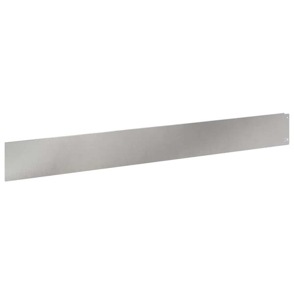 Kant för gräsmatta 50 pcs 100 x 12 cm Stål Silver