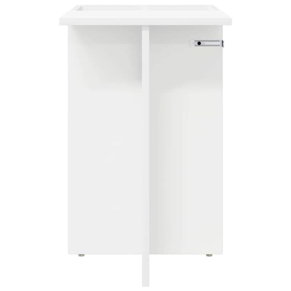 Sidobord Vit 35 x 40 x 55 cm Konstruerat trä
