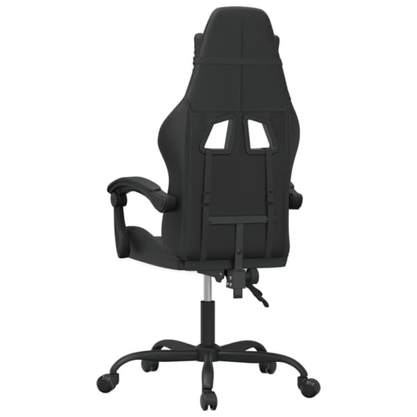 Gamingstol svart konstläder