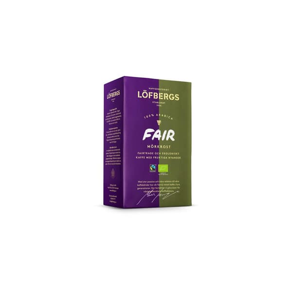 Kaffe LÖFBERGS Fair Dark Eko/FT 450g