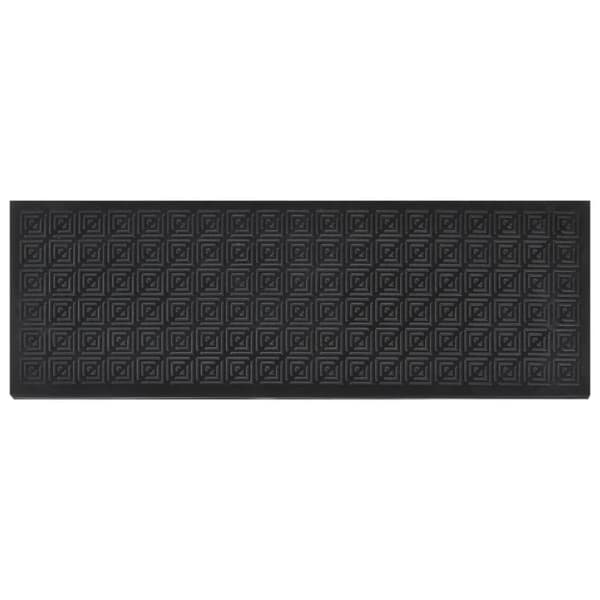 Trappstegsmattor 10 st 25x75 cm gummi