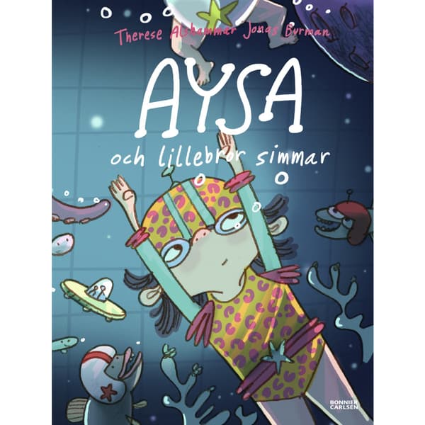Aysa och lillebror simmar (inbunden)