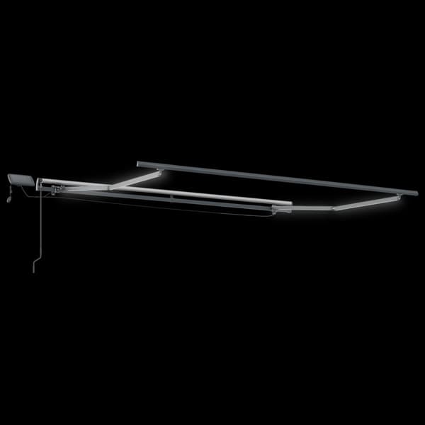 Utfällbar markis Flerfärgsdesign 300 x 250 cm tyg