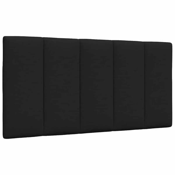 Bed Frame without Mattress "Hanko" Black 100x200 cm Fabric
