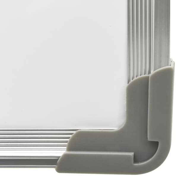 Magnetisk whiteboard vit 50x35 cm stål