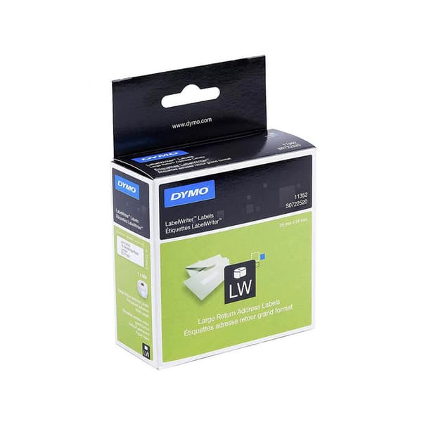 Labels S0722520 11352 Large Return Adress