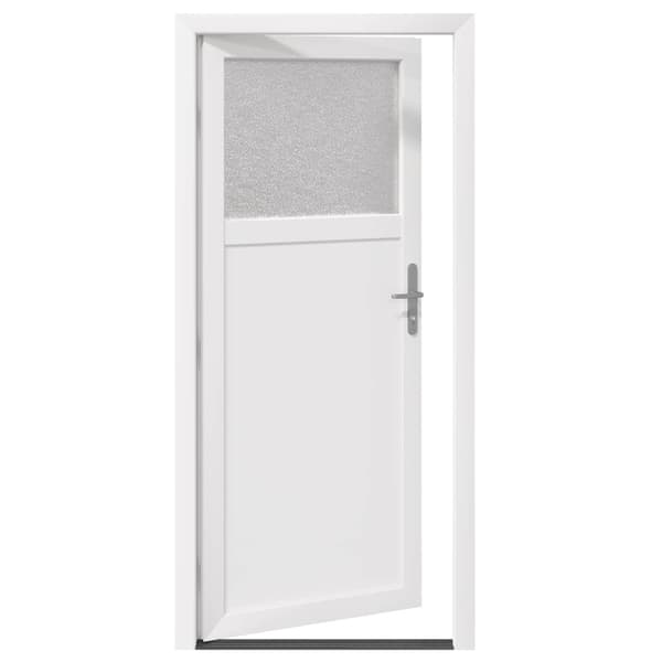 Sidentré Dörr Vit 98 x 198 cm PVC