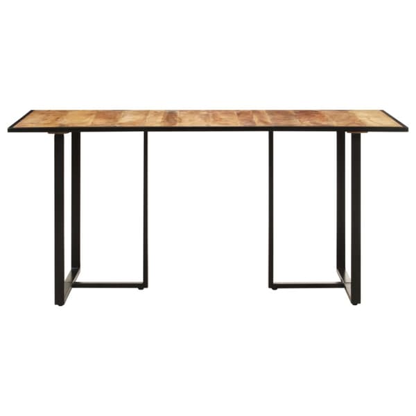 Matbord 200 cm grovt mangoträ