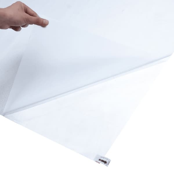 Fönsterfilm statisk frostad grå 60x1000 cm PVC