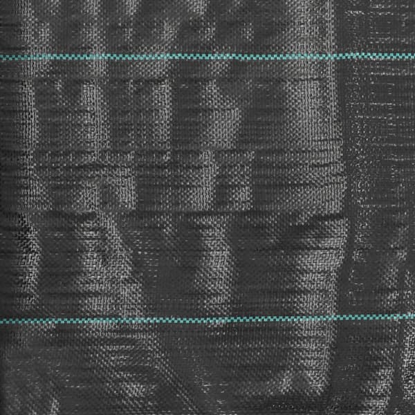 Ogräsmatta PP 2x50 m svart