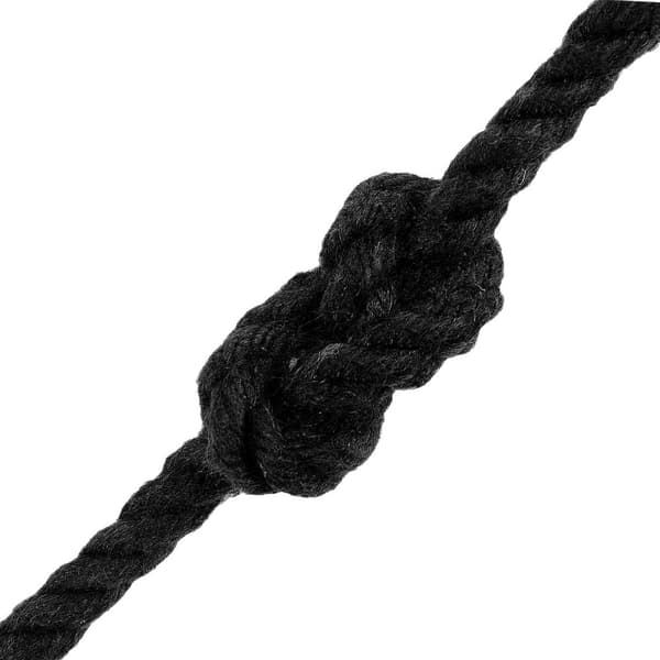Rep 10 pcs Svart Bomull