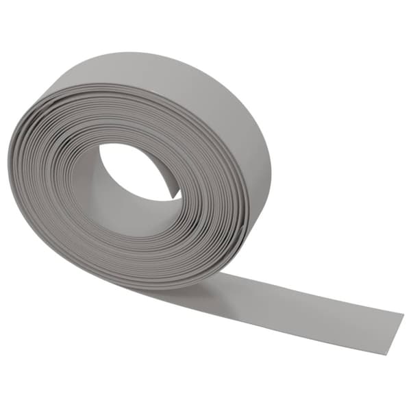 Rabattkant grå 4 st 10 m 15 cm polyeten