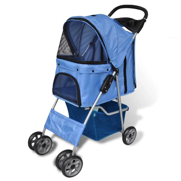 Djurvagn 15 kg blå