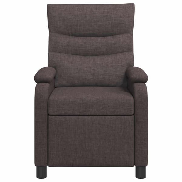 Recliner Mörkbrun Tyg
