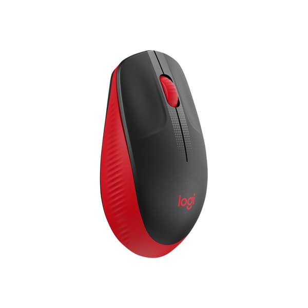 Logitech M190 - mus - röd