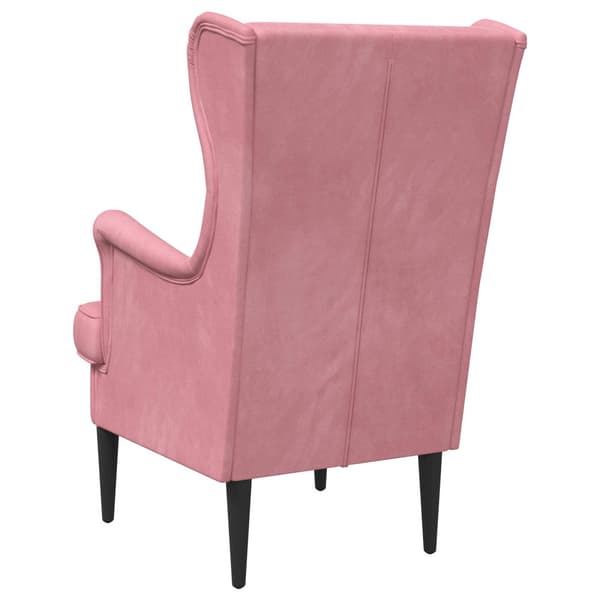 fåtölj Rosa Sammet