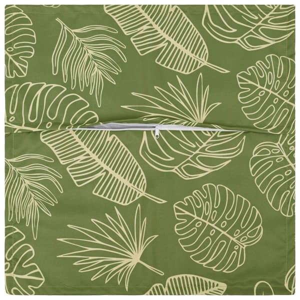 Kuddöverdrag 2 st HOUTEN Bladdesign 35 x 35 cm Polyester