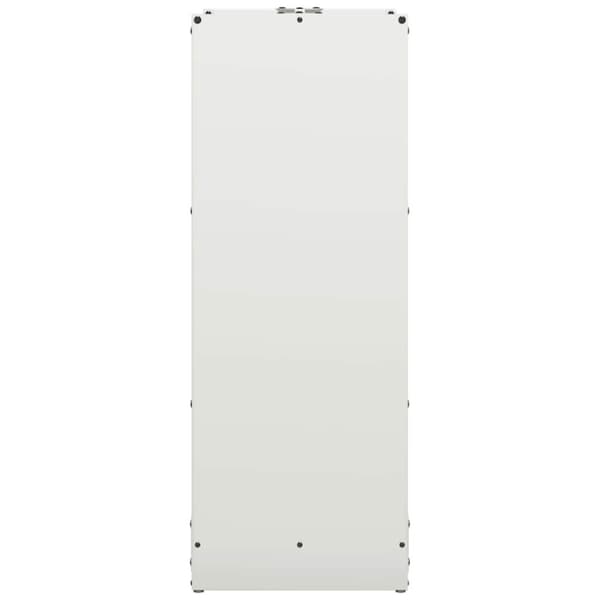 Vedställ vit 40x30x80 cm kallvalsat stål