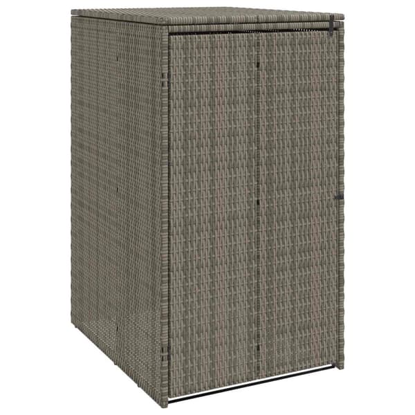 Avfallshink Box Grå 65 x 80 x 115 cm polyeten