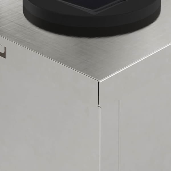 Solar LED Stig Ljus 2 pcs Silver Rostfritt stål