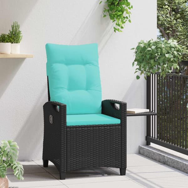 Fällbar trädgårdstol 56 x 60 x 112 cm stål