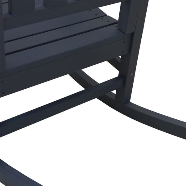 Gungstol 3 pcs Marinblå polyeten