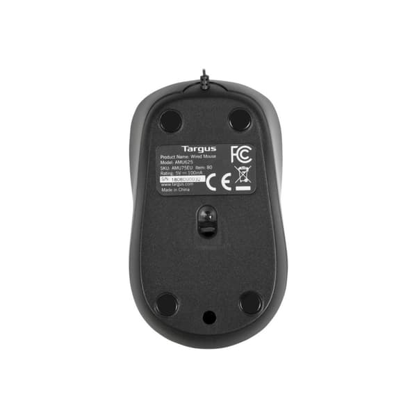 Targus - mus - USB - svart