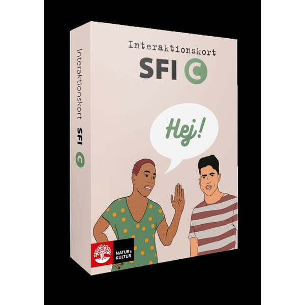 Interaktionskort för SFI C (bok) (Öppnad)