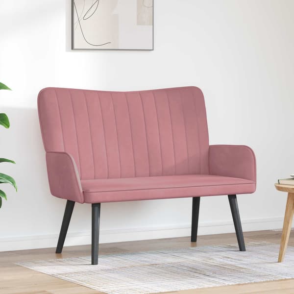 Tvåsitssoffa Rosa 115 x 61 x 87 cm Sammet