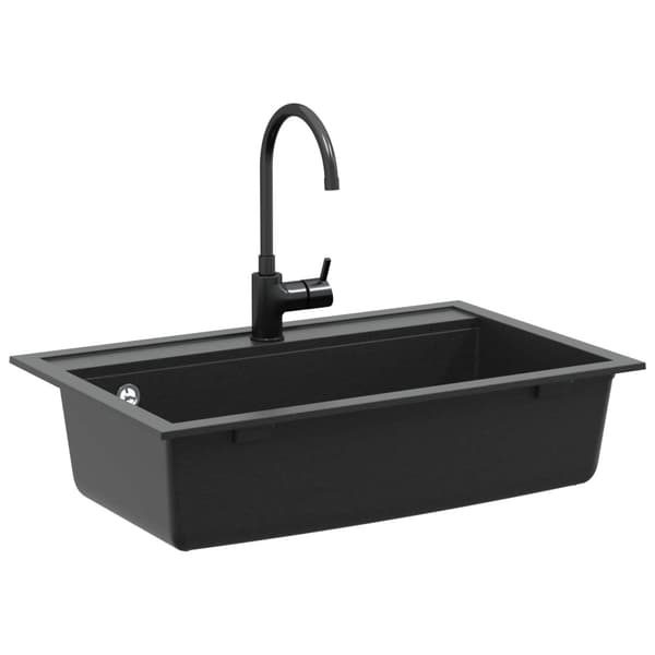 Diskho Svart 795 x 505 mm Granit