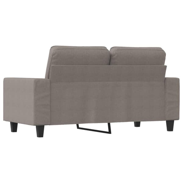 2-sitssoffa taupe 120 cm tyg