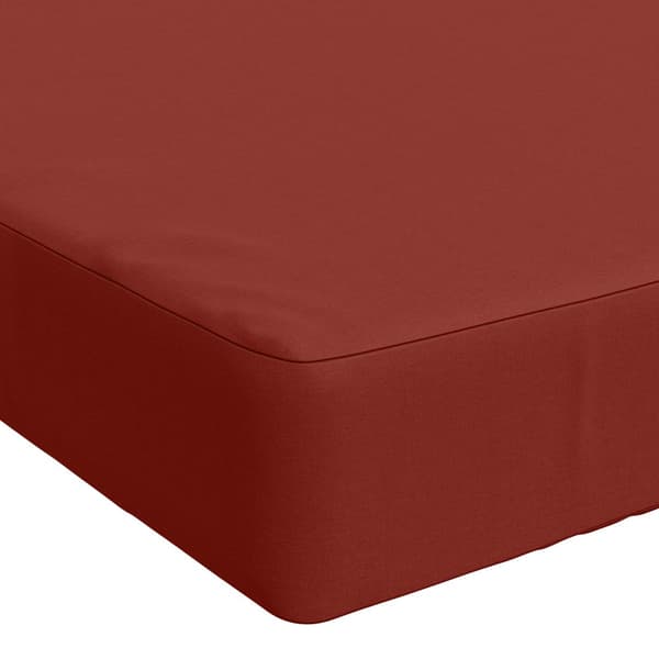 Bänk kudde SOEST 100% Polyester Röd 150 x 40 x 8 cm