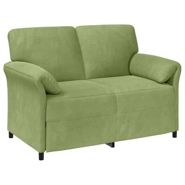 2-sits soffa Ljusgrön 138 x 83 x 95 cm Sammet