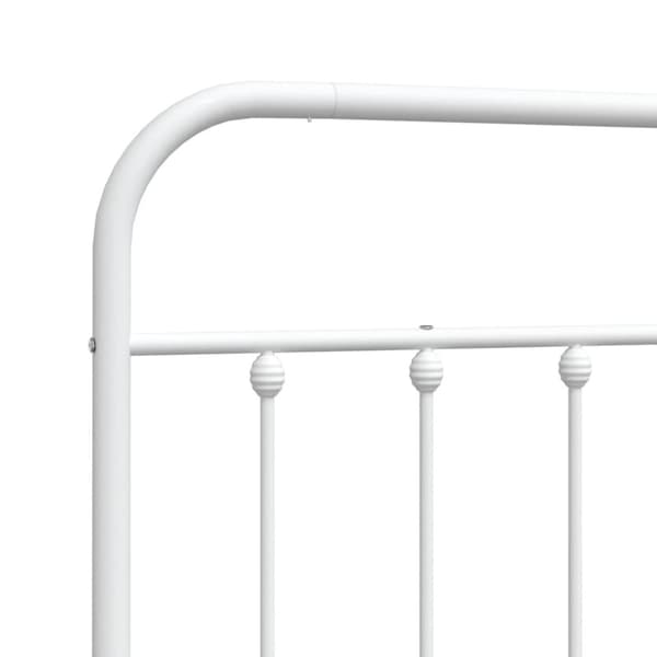 Ersättningsgavel metall vit 200 cm