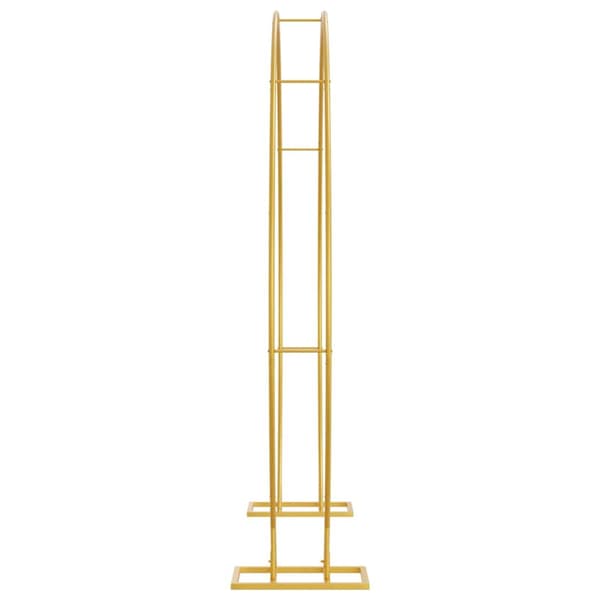 Bröllopsbåge Guld 220 x 45 x 200 cm Stål