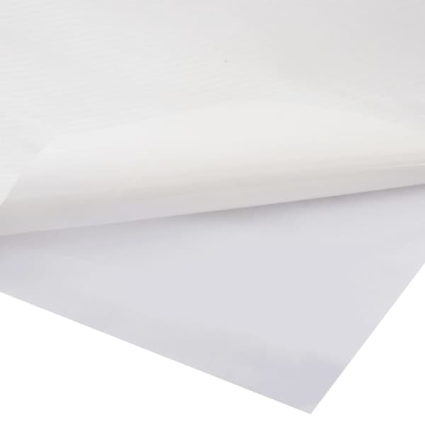 Bilfoliering 2 st 4D vit 100x150 cm+50x150 cm