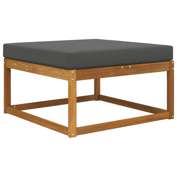 Utomhus Soffa Kudde Antracit 80 x 80 x 8 cm Polyester